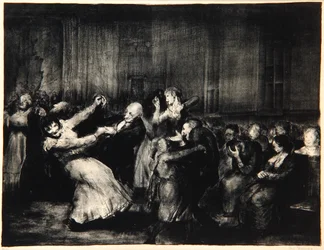 Danza in un manicomio, 1917